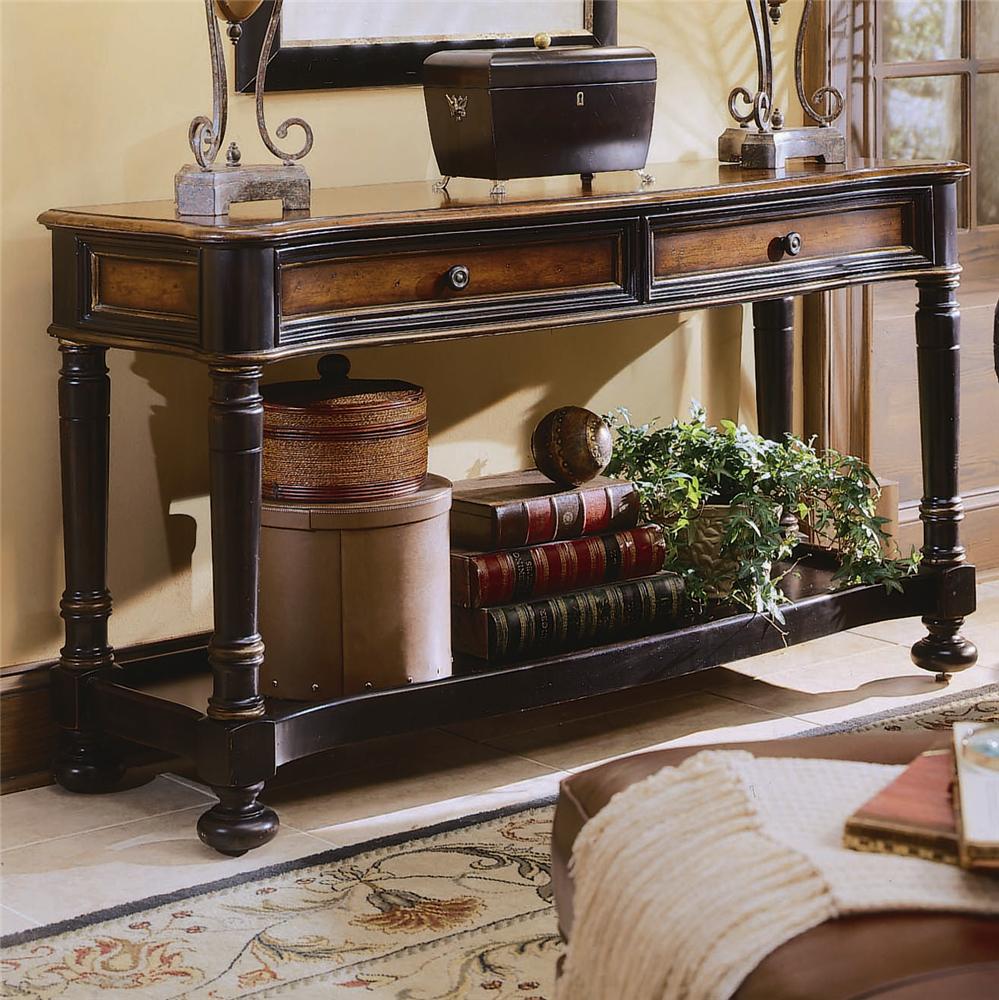 Hooker Furniture Preston Ridge Two Drawer Sofa Table Stoney Creek